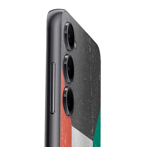 Kuwait Flag Distressed Galaxy A14 5G Skin